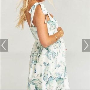 Show me your mumu sunny tie dress palmtini